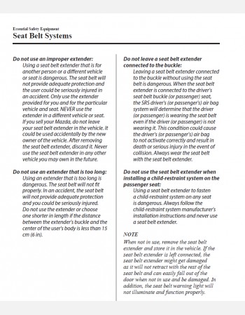 mazda mx-5 2016 owners manual